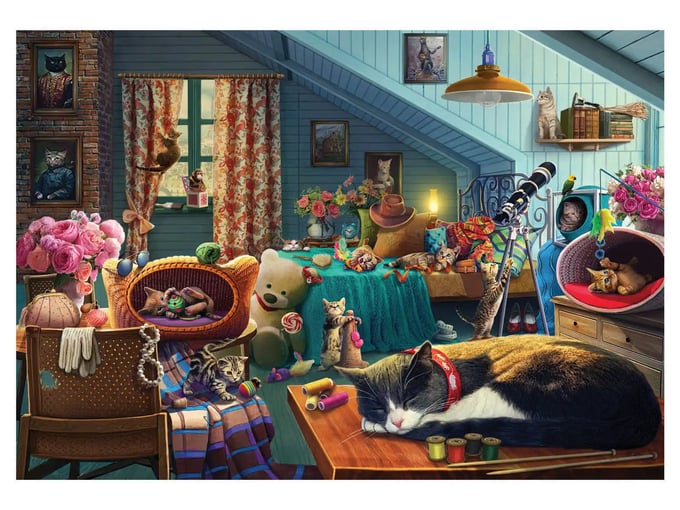 Oyun Odası  - 260 Parça Puzzle - 3331
