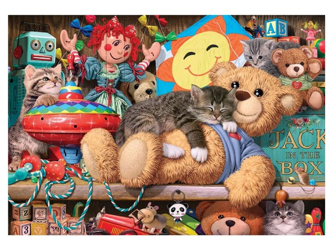 Oyuncak Dolabı  - 260 Parça Puzzle - 3341