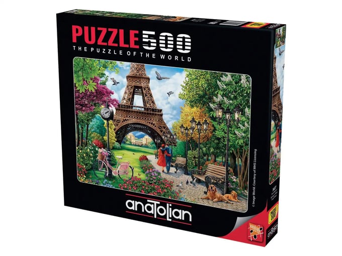 Paris Baharı  - 500 Parça Puzzle - 3627