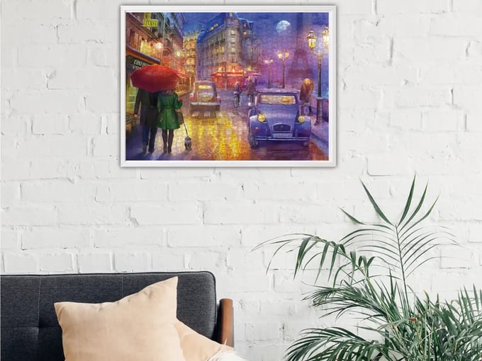 Paris de Bir Gece  - 1000 Parça Puzzle - 1070