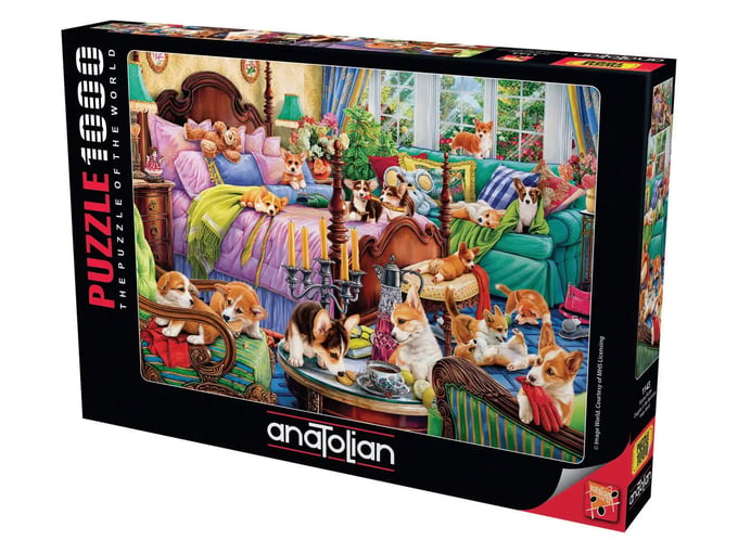 Pijama Partisi  - 1000 Parça Puzzle - 1143