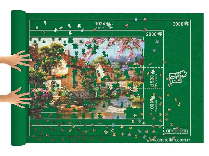 Puzzle Halısı  -  Parça Puzzle - 9003