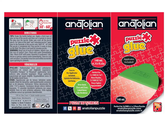 Puzzle Yapıştırıcısı  -  Parça Puzzle - 9002