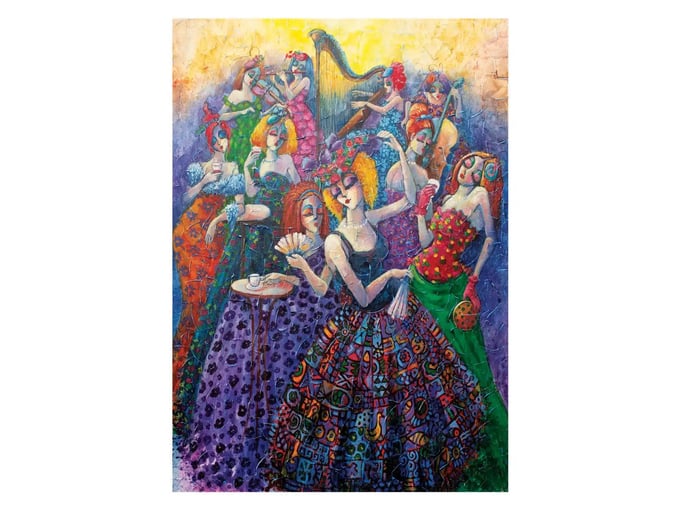 Romantik Balo - 1500 Parça Puzzle - 4561