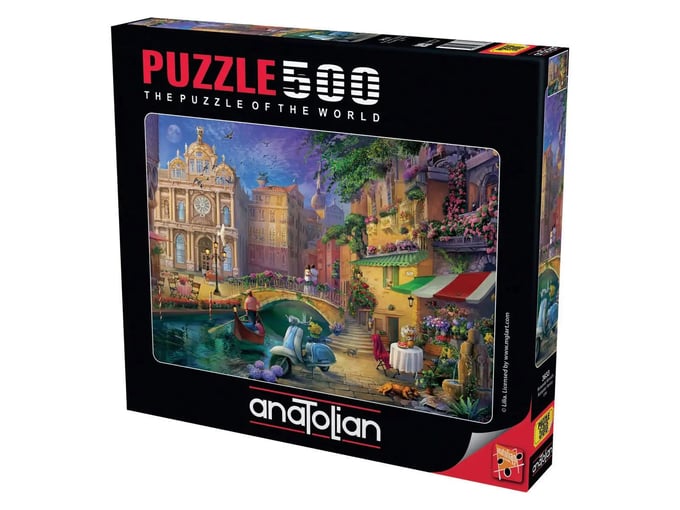 Romantik Venedik  - 500 Parça Puzzle - 3633