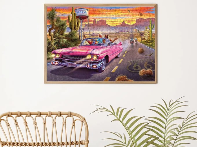 Route 66  - 500 Parça Puzzle - 3634