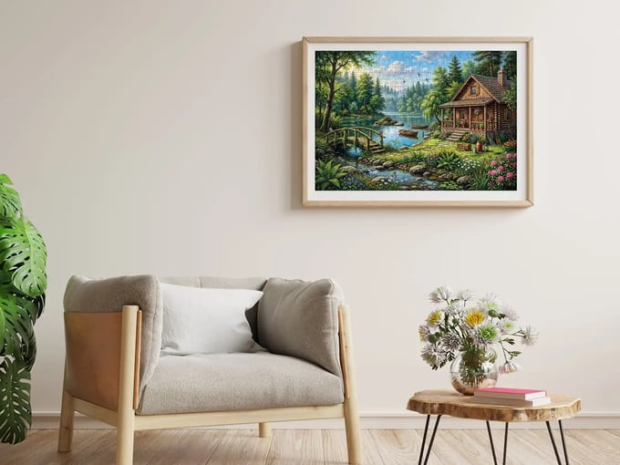 Sabah Sakinliği - 500 Parça Puzzle - 3649