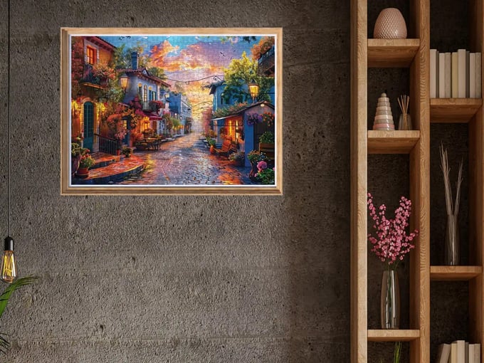 Sabahın İlk Işıkları  - 1000 Parça Puzzle - 1203