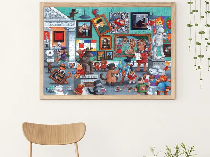 Sanatseverler  - 260 Parça Puzzle - 3345