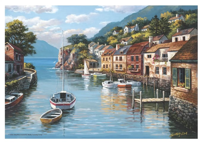 Sayfiye Yeri  - 500 Parça Puzzle - 3535