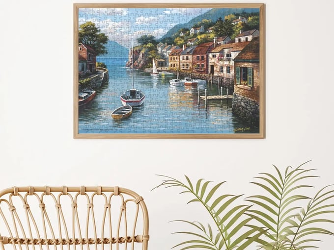 Sayfiye Yeri  - 500 Parça Puzzle - 3535