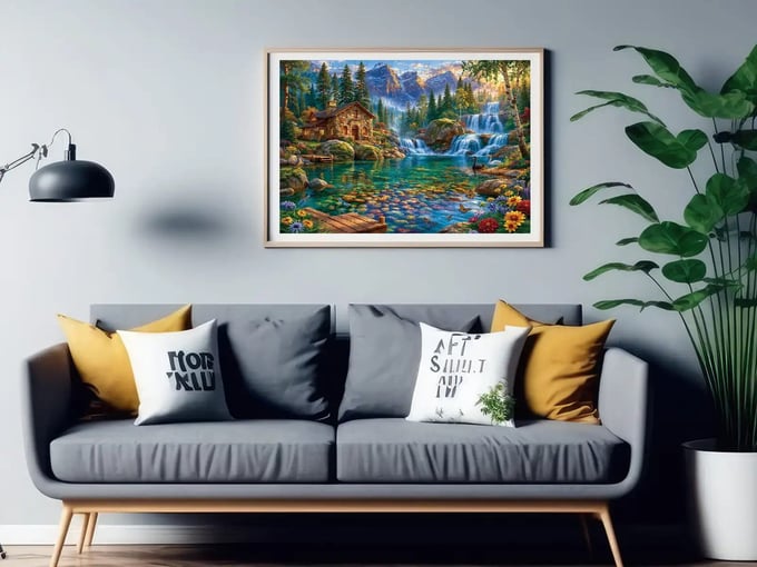 Şelaleler Vadisi - 260 Parça Puzzle - 3360