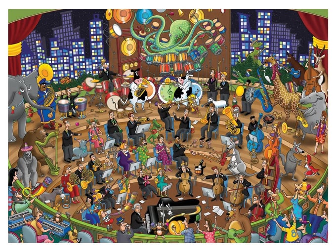Sempatik Konser  - 1000 Parça Puzzle - 1090