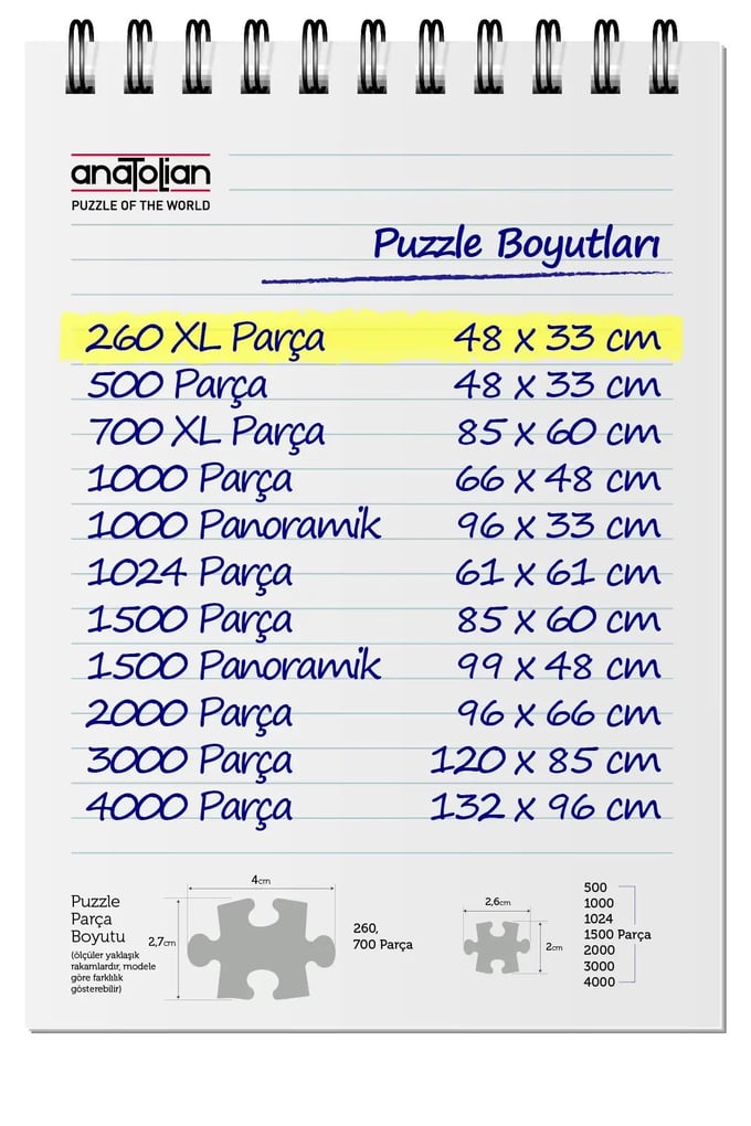 Sessiz Güzellik - 260 Parça Puzzle - 3358