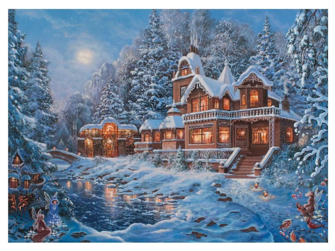 Sihirli Kış - 1000 Parça Puzzle - 1109