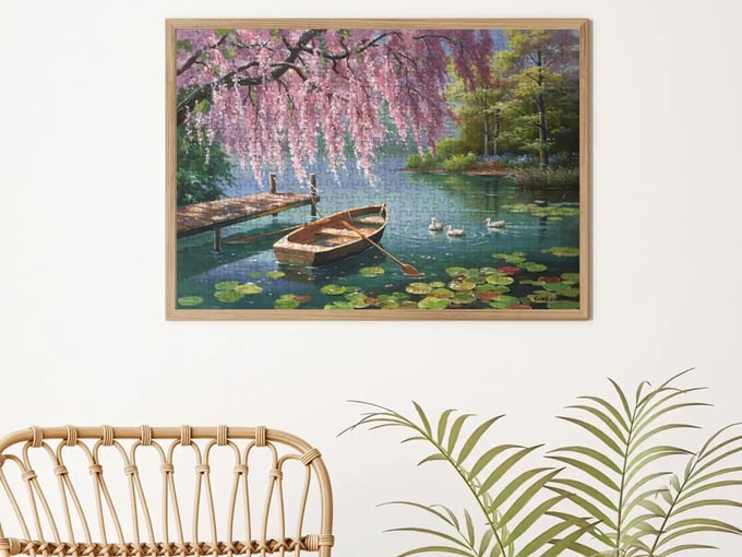 Söğüt Güzelliği  - 500 Parça Puzzle - 3573