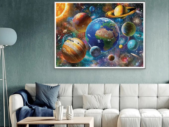 Solar Sistem  - 4000 Parça Puzzle - 5200