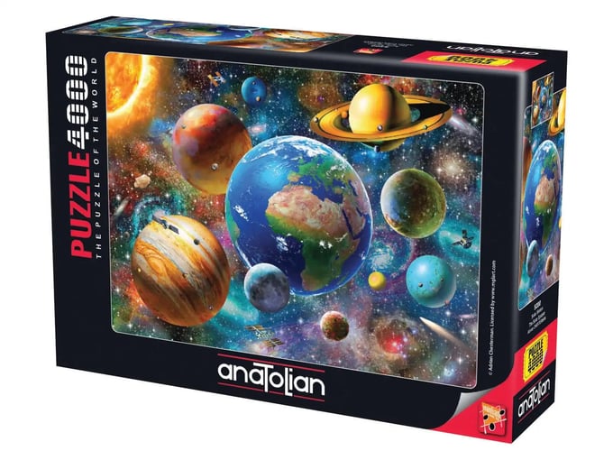 Solar Sistem  - 4000 Parça Puzzle - 5200
