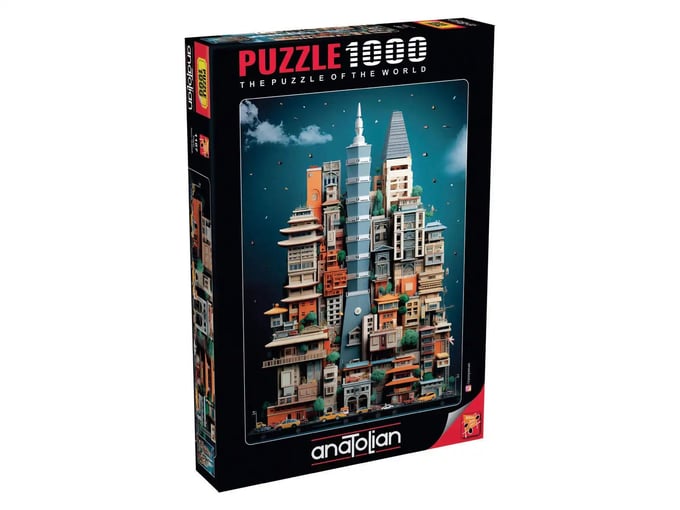 Taipei - 1000 Parça Puzzle - 1187