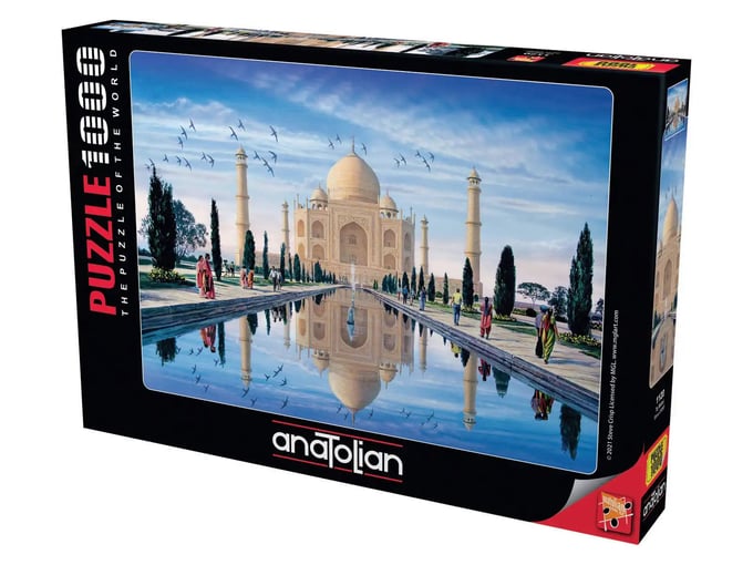 Taj Mahal  - 1000 Parça Puzzle - 1120