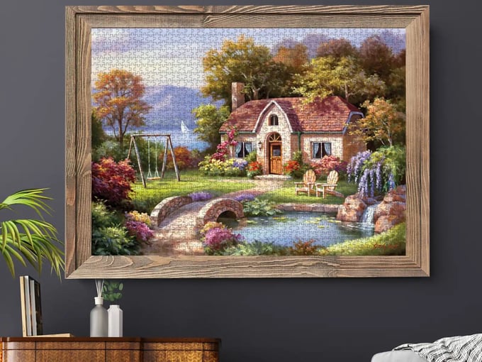 Taş Köprü Konağı  - 1500 Parça Puzzle - 4559