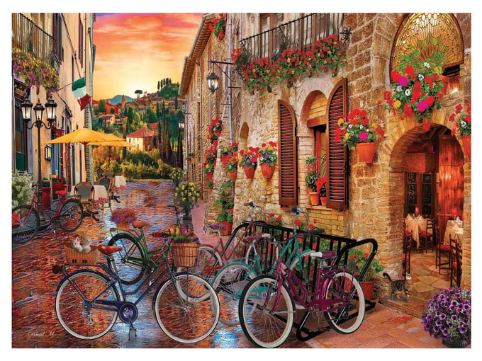Toscana Keyfi  - 1000 Parça Puzzle - 1068