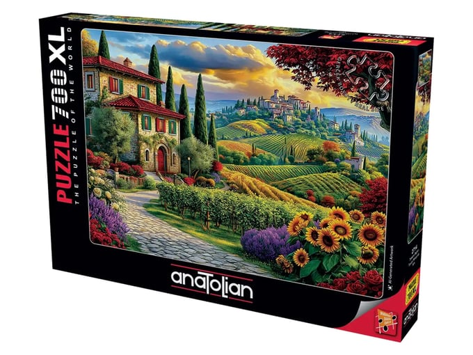 Toskana Bağları - 700 Parça Puzzle - 2714