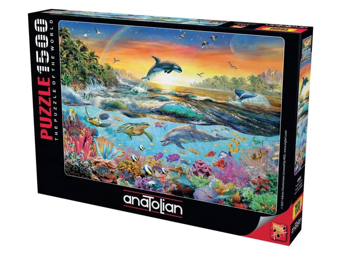 Tropikal Cennet  - 1500 Parça Puzzle - 4565