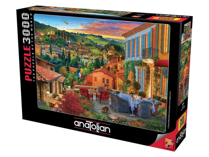 Tuscany - 3000 Parça Puzzle - 4935