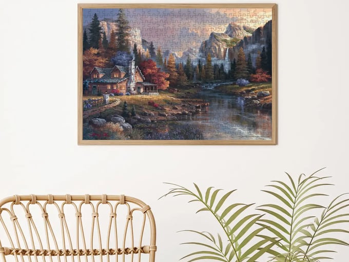 Vadinin Sonundaki Ev  - 500 Parça Puzzle - 3533