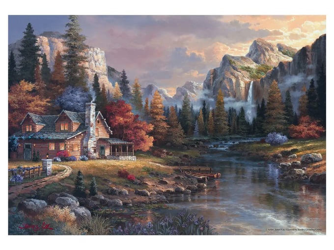 Vadinin Sonundaki Ev  - 500 Parça Puzzle - 3533