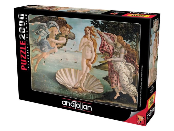 Venüs ün Doğuşu  - 2000 Parça Puzzle - 3966