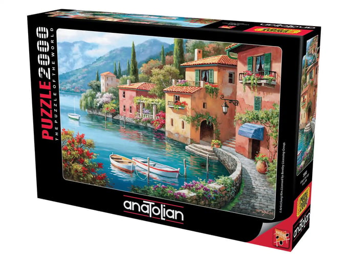 Villagio Dal Lago - 2000 Parça Puzzle - 3950