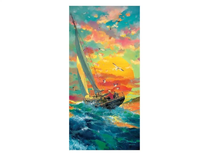 Yelkenli  - 1500 Parça Puzzle - 3792