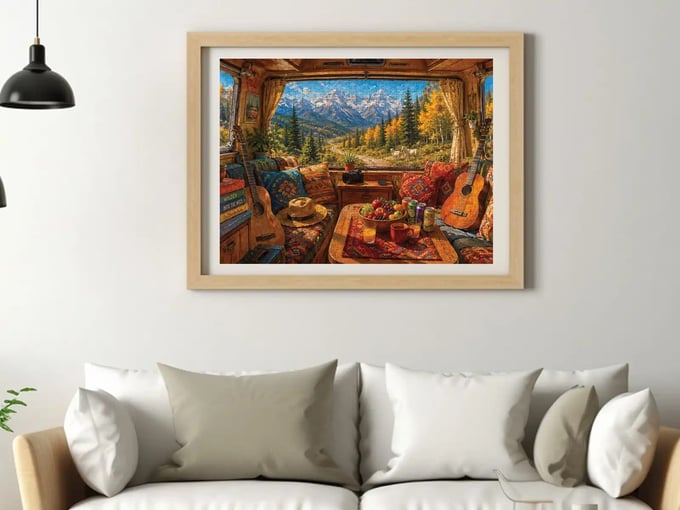 Yolda - 1000 Parça Puzzle - 1224