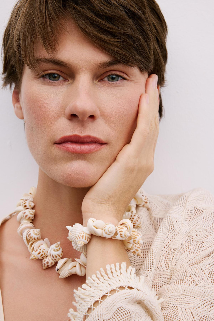 Natural Seashell Bracelet  