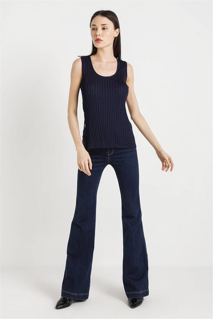 10780086 Lacivert Triko Atlet