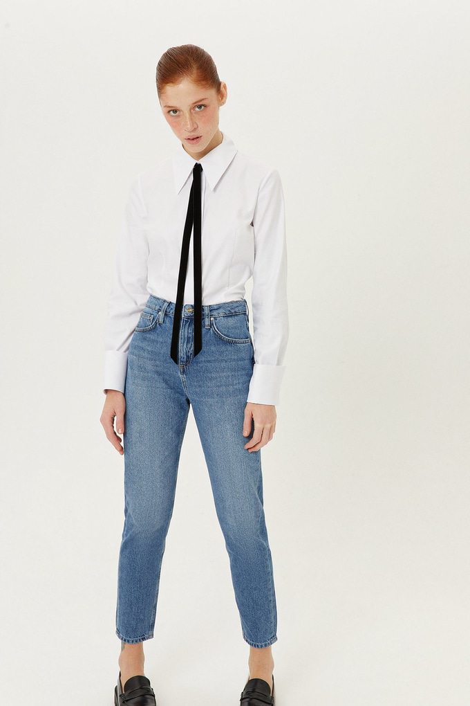 Slim Fit Blue Jeans