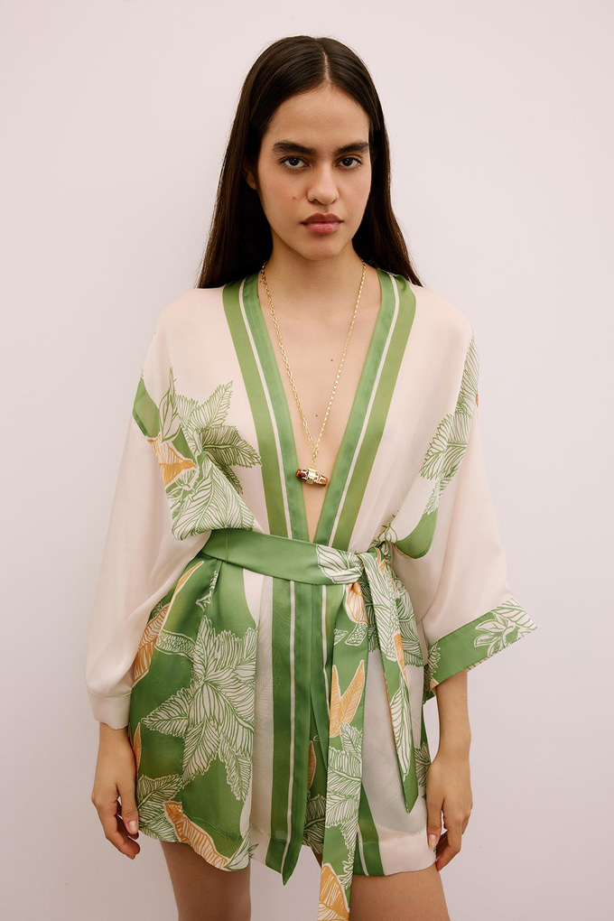 Agate Detailed Gold Necklace  