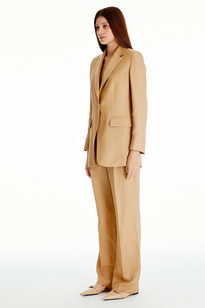 Camel Oversize Blazer
