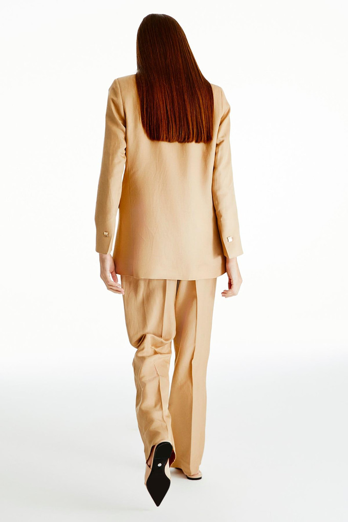 Camel Oversize Blazer