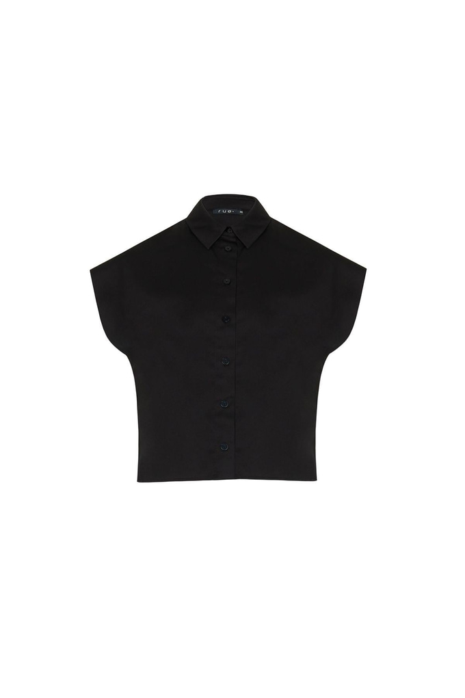 Short Sleeve Poplin Shirt