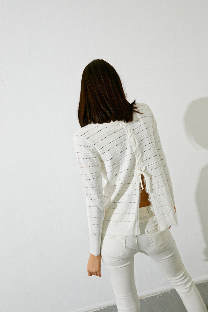 Sırt Dekolteli Bluz