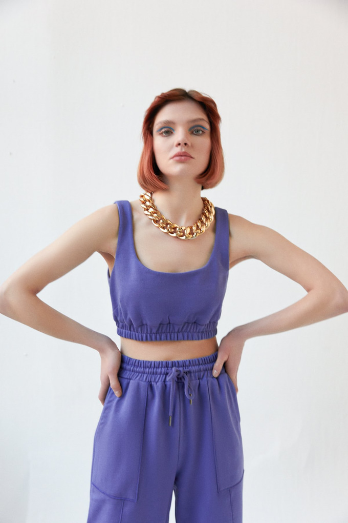 Spor Crop Top