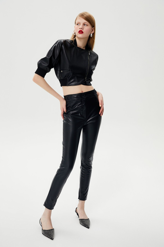Faux Leather Leggings