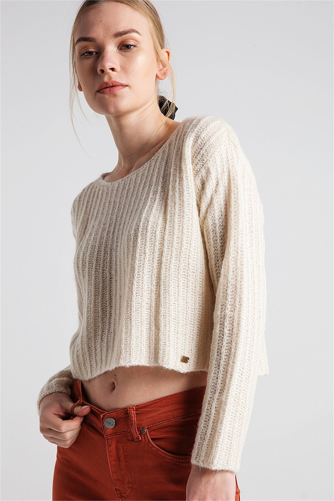 XTSY 839 CREAM RENK SWEATER