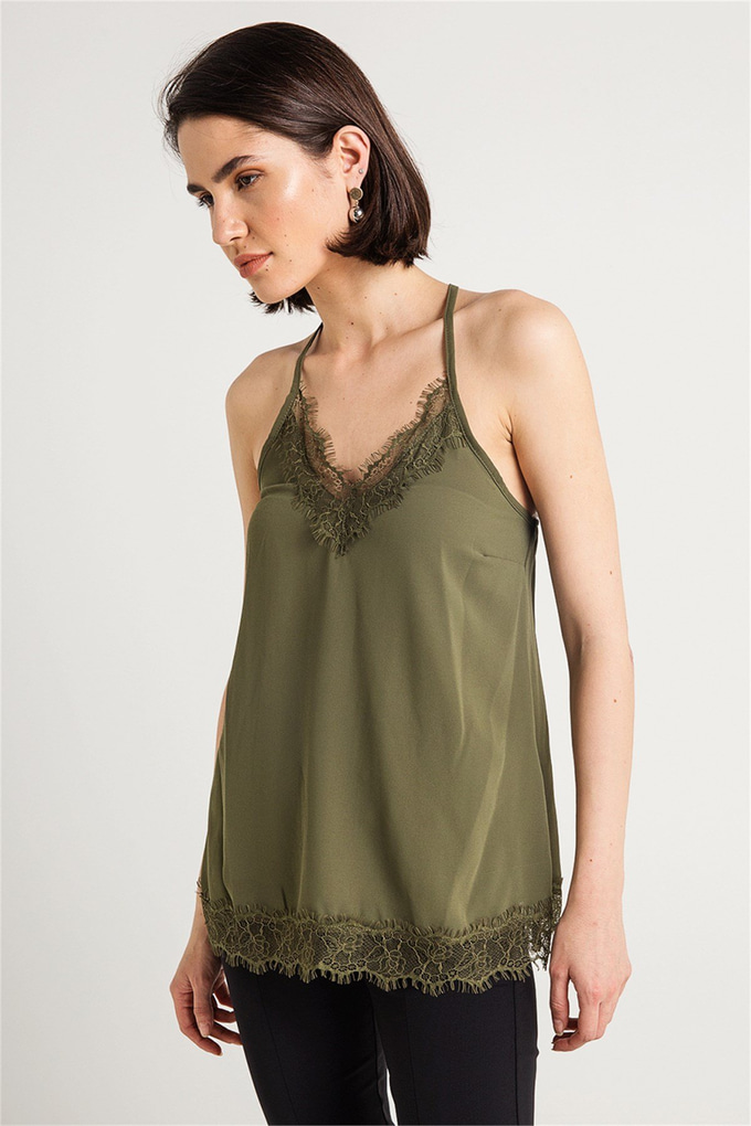 XTSY 433 M.GREEN RENK TOP
