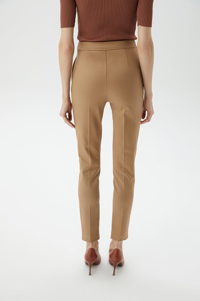 Dekoratif Cepli Bej Pantolon