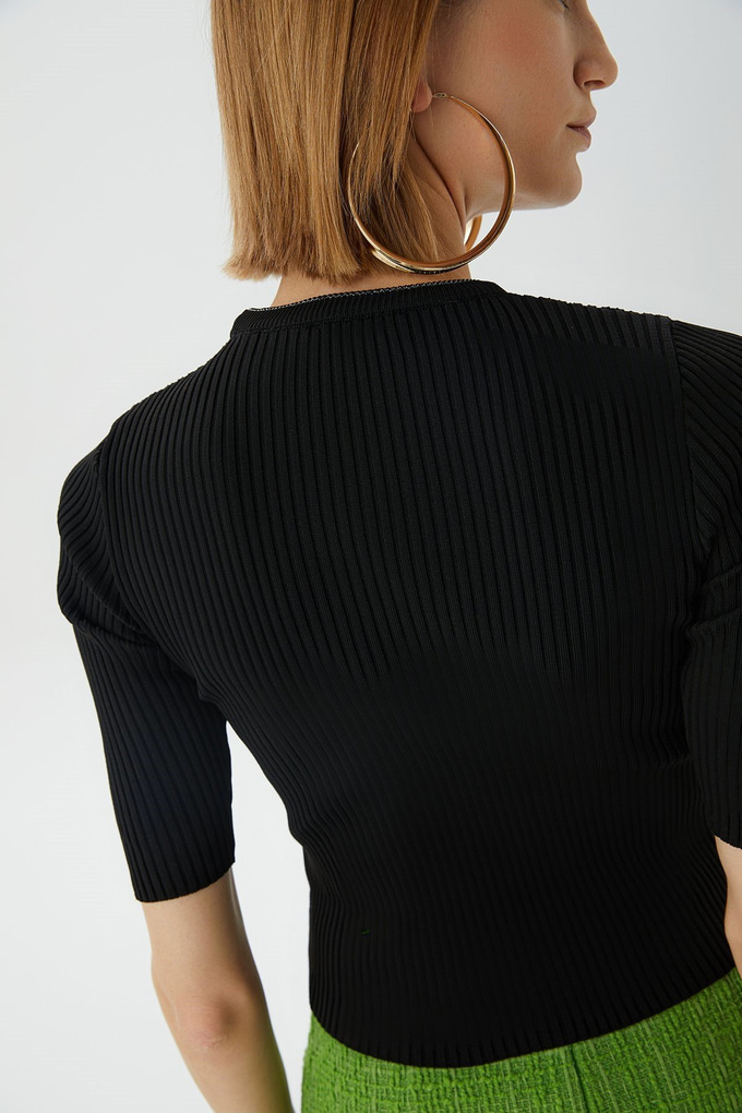 Ribbed Crop Top