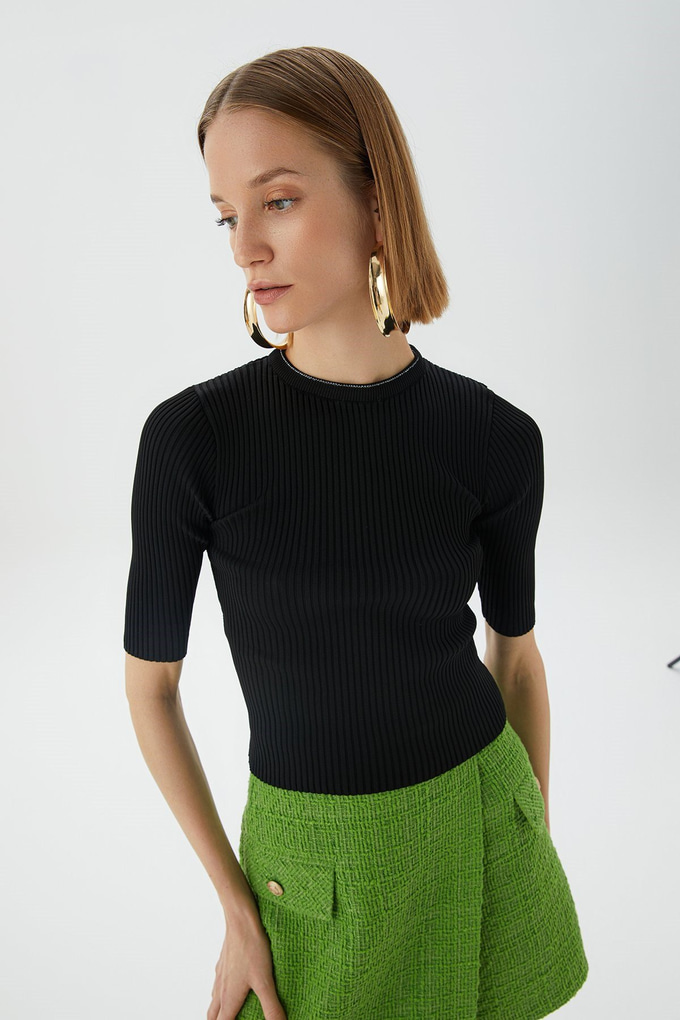 Ribbed Crop Top